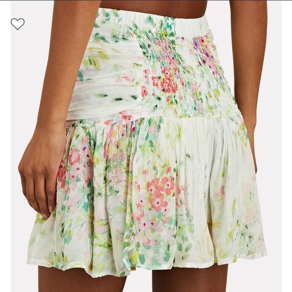 Sabina Musayev floral chiffon skirt - Picture 3 of 7